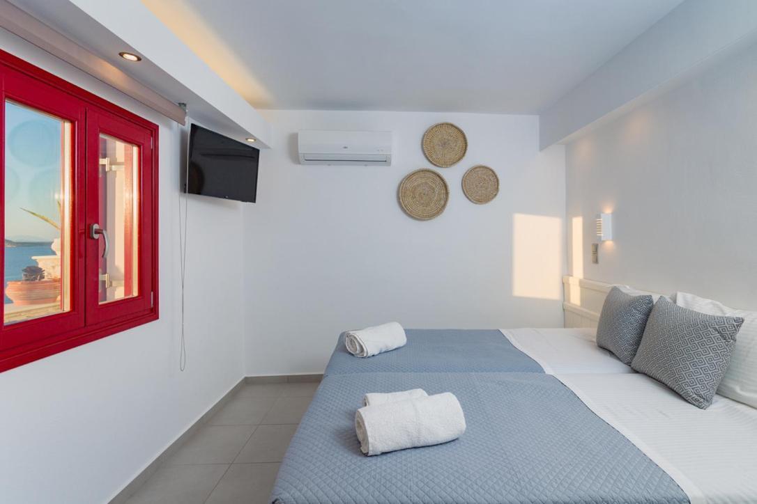 Katerina Mare Aparthotel เนาซา ภายนอก รูปภาพ