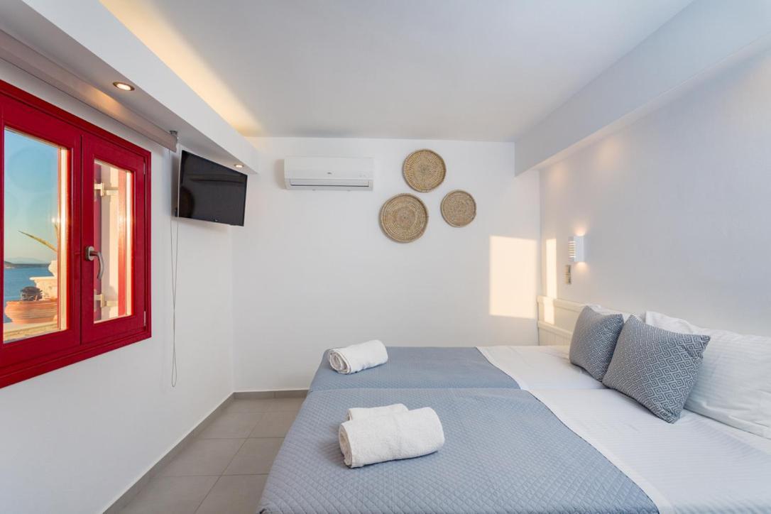 Katerina Mare Aparthotel เนาซา ภายนอก รูปภาพ